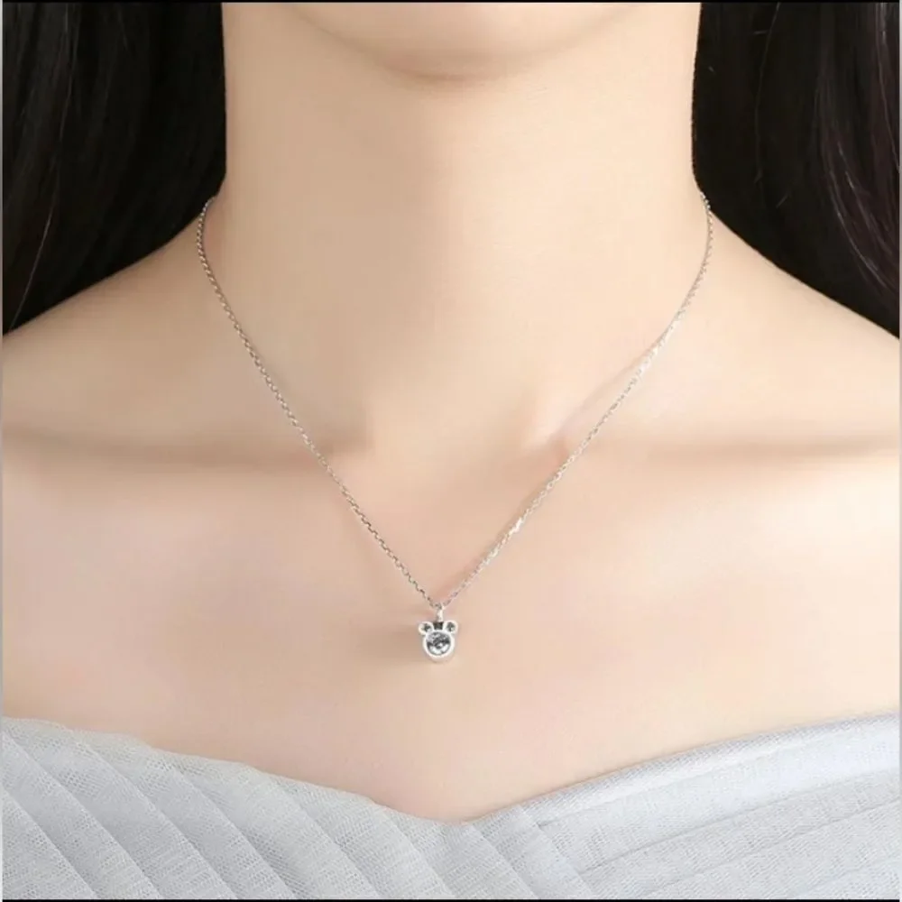 Mickey Mouse Gemstone Necklace - Picture 4 of 5